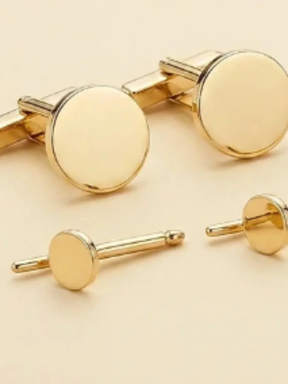 14k Cartier Yellow Gold Men's Dress Set